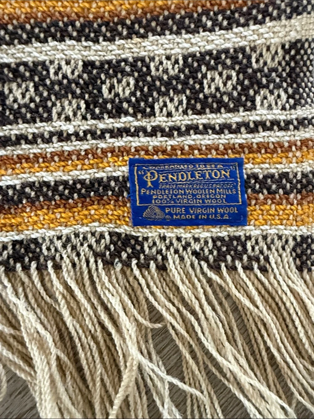 Pendleton woven wool